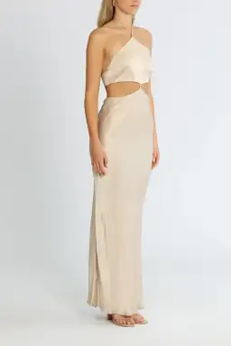 Bec and Bridge Kara Maxi Dress in Sand Size 14 for rent on The Volte - image 4