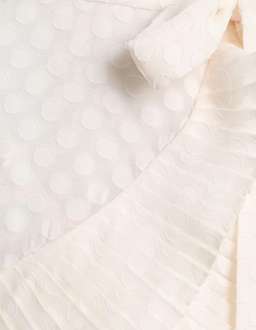 Zimmermann Plisse Wrap Midi Dress Pearl Size  for rent on The Volte - image 3