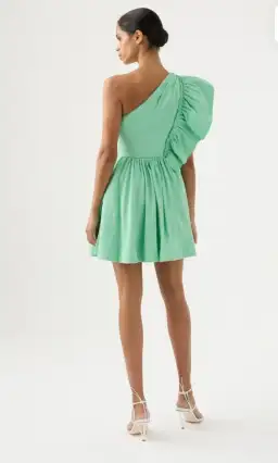 Aje Bonjour Asymmetric Mini Dress 6 for rent on The Volte - image 2