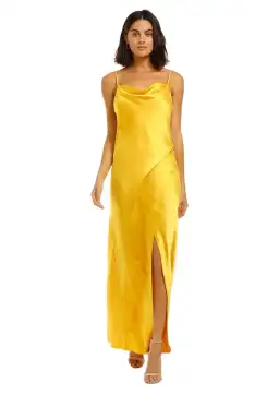 Camilla and Marc Aubrey Slip Dress in Sunburst Yellow Size 12 for rent on The Volte - image 1
