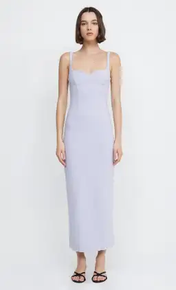 Bec & Bridge Zoey Midi Dress Lilac Size 6 for rent on The Volte - image 3