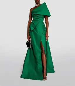 Rachel Gilbert Archer Gown Green Size 3 / AU12 for rent on The Volte - image 4