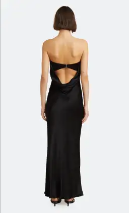 Bec & Bridge Moondance Strapless Dress Black Size 8  for rent on The Volte - image 2