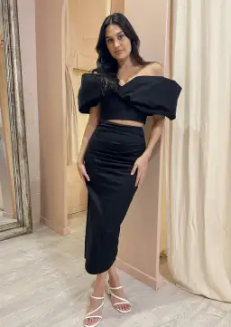 Sheike Galleria Bow Set Black Size 6 