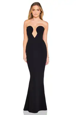 Nookie Minx Maxi Dress Black Size 10 for rent on The Volte - image 2