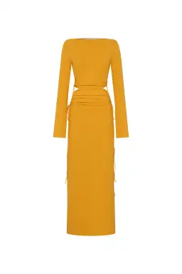 Camilla and Marc Alexandre Dress Marigold Yellow Size 14 for rent on The Volte - image 3