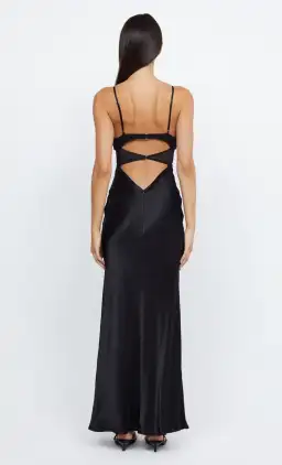 Bec & Bridge Ashton Cut Out Maxi Dress Black Size 10 for rent on The Volte - image 3