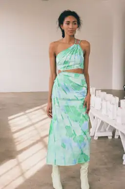 Zaco Jaliyah Dress in Blue Gerbera Size M / AU 10 for rent on The Volte - image 4