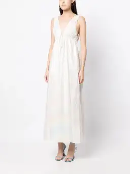 Manning Cartell Fantasy Island Maxi Dress Pearlescent White
Size 8