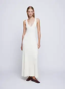 Anna Quan Amelie Dress in Silence Cream
Size 8