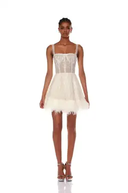 Bronx and Banco Mademoiselle Mini Dress White Size S / AU 8  for rent on The Volte - image 1