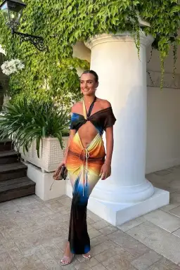 Pfeiffer Lexington Dress Earth Size S / AU 8 for rent on The Volte - image 5