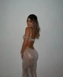 Amy Taylor Charlotte Crystal Dress Size 8 for rent on The Volte - image 3