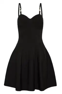 Aje Phaedra Ottoman Bustier Mini Dress Black Size L / AU 12 for rent on The Volte - image 6