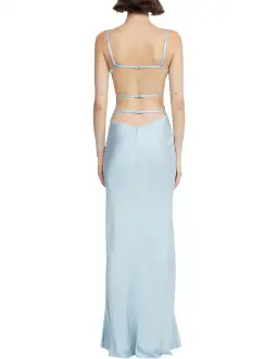 Bec & Bridge Diamond Days Strap Maxi Dress Cloud Blue Size 10 for rent on The Volte - image 3