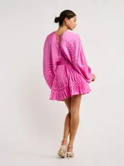 Acler Harrow Dress in Violet Pink Size 6 for rent on The Volte - image 3