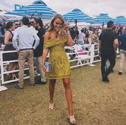 Thurley Ravello Mini Dress Yellow Size 10 for rent on The Volte - image 2