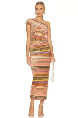 Ronny Kobo Corzo Dress Multi Size M for rent on The Volte - image 1