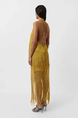 Camilla and Marc Freya Lace Skirt Citron Yellow Size 8  for rent on The Volte - image 2