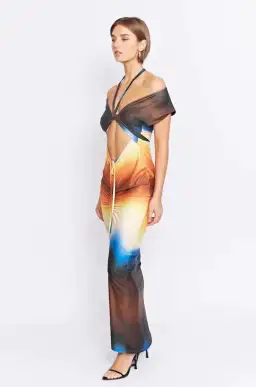 Pfeiffer Lexington Midi Dress Earth Size M / AU 10 for rent on The Volte - image 5