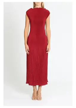 Lidee Soiree Moss Gown in Ruby Size 12 for rent on The Volte - image 1