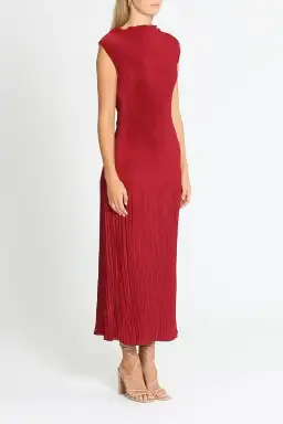 Lidee Soiree Moss Gown in Ruby Size 12 for rent on The Volte - image 2