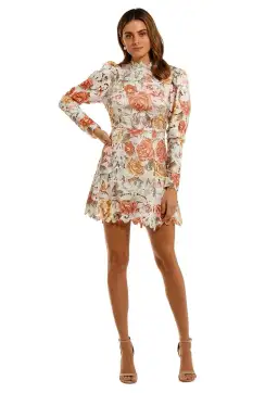 Elliatt Tessa Mini Dress Floral Size 10 for rent on The Volte - image 1