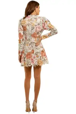 Elliatt Tessa Mini Dress Floral Size 8 for rent on The Volte - image 3