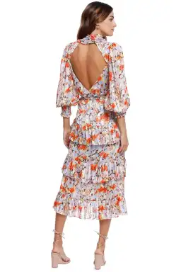 Elliatt Caseria Midi Dress Floral Size 14 for rent on The Volte - image 3