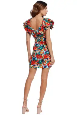 Elliatt Leia Mini Dress Floral Size 10 for rent on The Volte - image 3