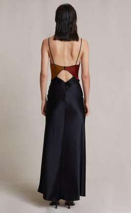 Bec & Bridge Lazar Midi Dress Black Size 6