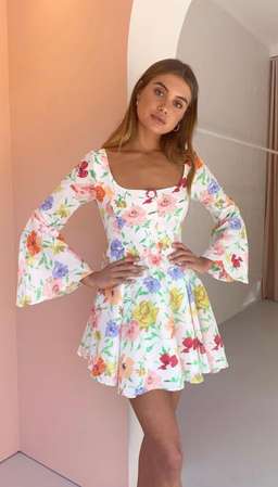 Alice McCall Picasso Mini Dress Floral Size 4