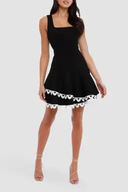 Elliatt Elevated Dress in Black Size 8 for rent on The Volte - image 2