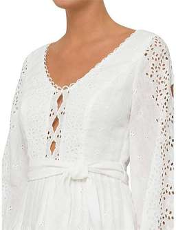 Zimmermann Helm Eyelet Vine Dress