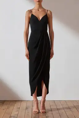 Shona Joy Dress Core Cocktail Dress Black Size 12 for rent on The Volte - image 2