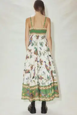 Alemais Birdie Midi Dress Print Size 10 for rent on The Volte - image 4