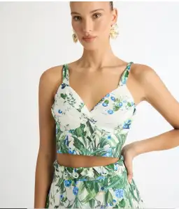 Sheike Madrid Skirt and Top Set Floral Size 12 for rent on The Volte - image 2