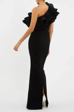 Rebecca Vallance Chloe Gown Black Size 12 for rent on The Volte - image 5