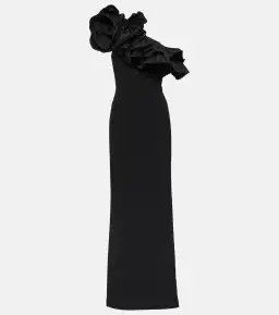 Rebecca Vallance Chloe Gown Black Size 12 for rent on The Volte - image 6