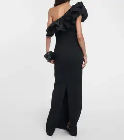 Rebecca Vallance Chloe Gown Black Size 12 for rent on The Volte - image 2