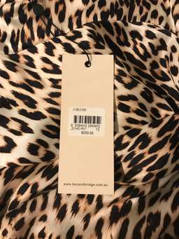 Bec & Bridge Feline Mini Dress Print Size 12 for rent on The Volte - image 3