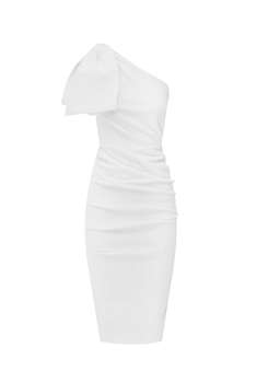 Sheike White Aysm Dress Size 10  for rent on The Volte - image 2