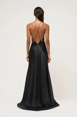 Michael Lo Sordo Bond Paloma Maxi Dress Black Size 6 for rent on The Volte - image 4