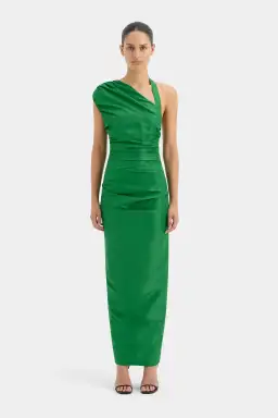 Sir The Label Rebecca Gown in Green Size 1 / AU 8  for rent on The Volte - image 1