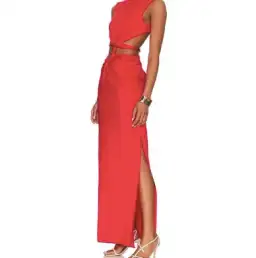 Baobab Ada Dress in Vita Red Size S / AU 8 for rent on The Volte - image 2