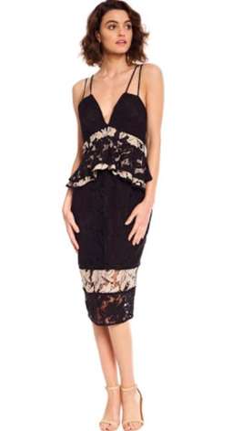 Talulah Analog Bodycon Dress for rent on The Volte - image 1