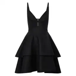 Oroton Tiered Bodice Dress Black Size 8 for rent on The Volte - image 6