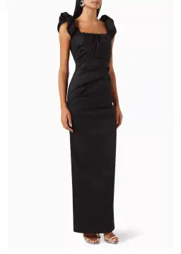 Rachel Gilbert Kalina Gown Black Size 8 for rent on The Volte - image 1