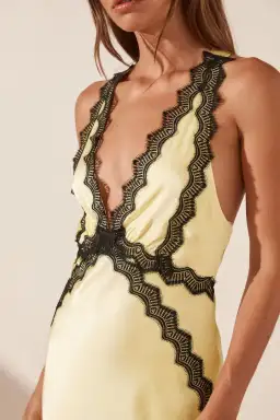 Shona Joy Camille Limoncello Dress Yellow Size 8 for rent on The Volte - image 2