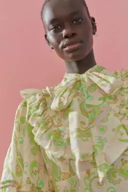 Alemais Marta Mini Dress Green Size 12 for rent on The Volte - image 4